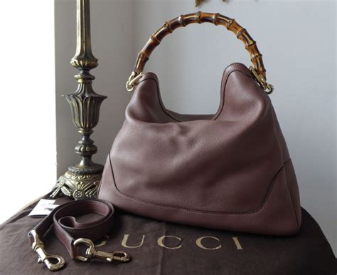 gucci diana bamboo-handle hobo bag|GUCCI Calfskin Bamboo Top Handle Hobo Ivory .